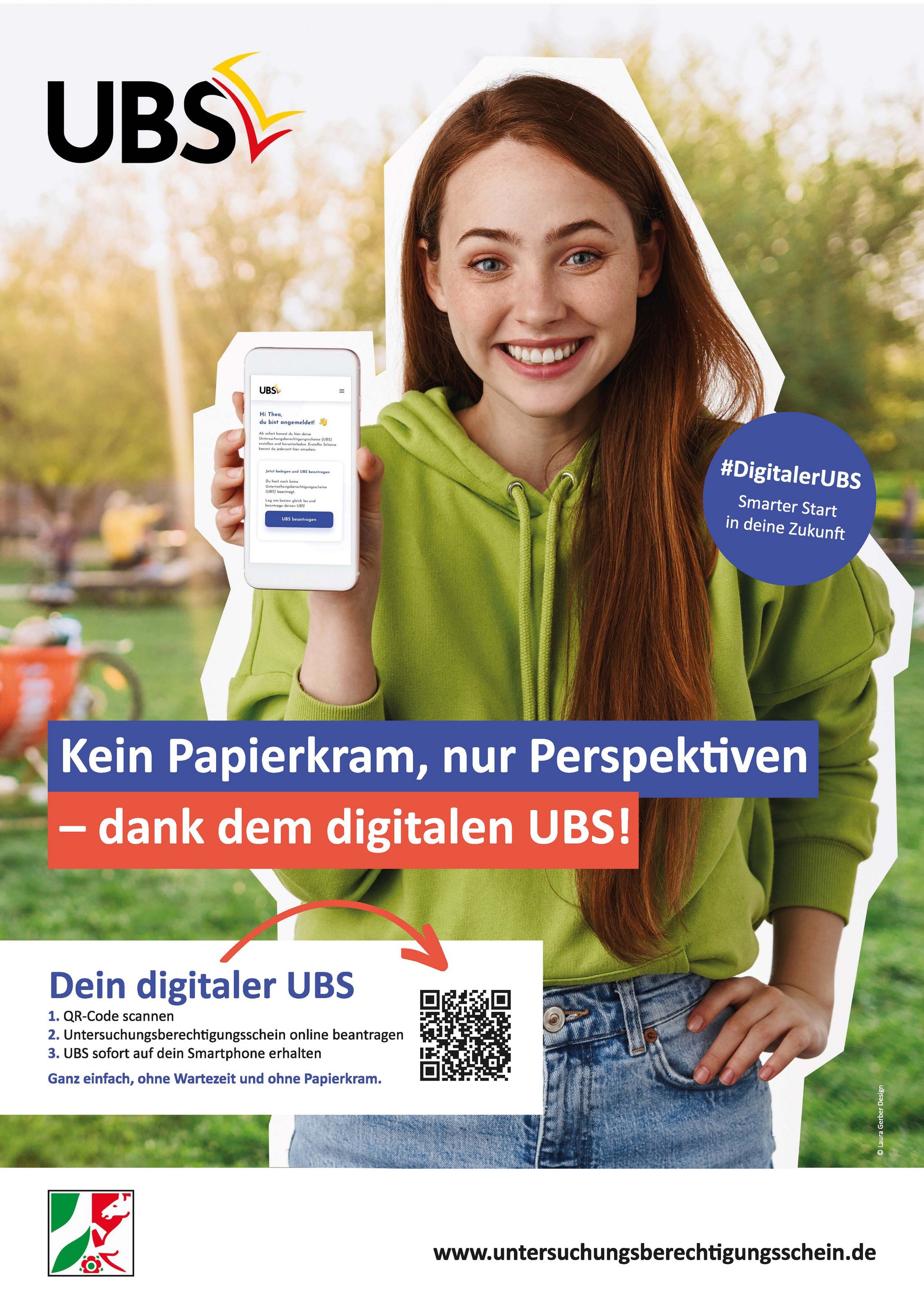 Flyer - Untersuchungsberechtigungsschein beantragen